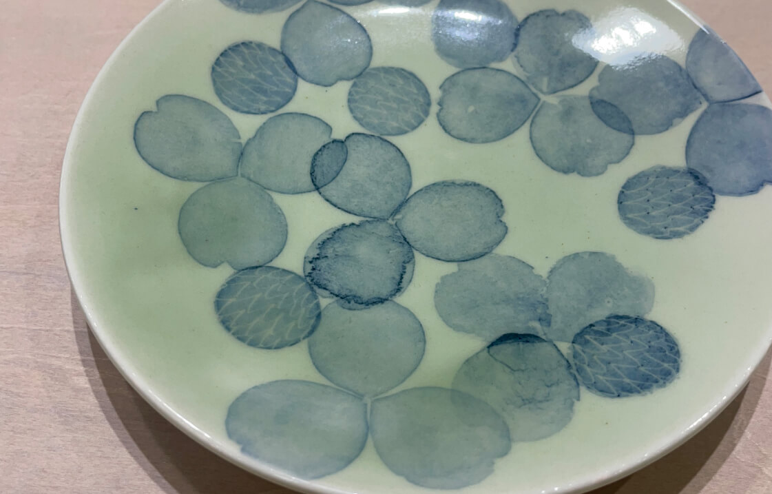 絵付け講座「和紙で植物模様」陶芸初級講座（全1回） - レイ